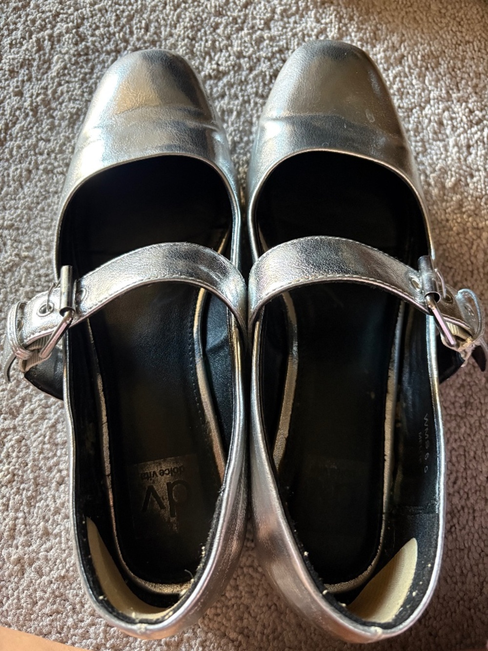 Dolce Vita- Silver Flats 6.5
